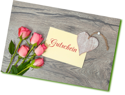 Der Gutschein das willkommene Geschenk
